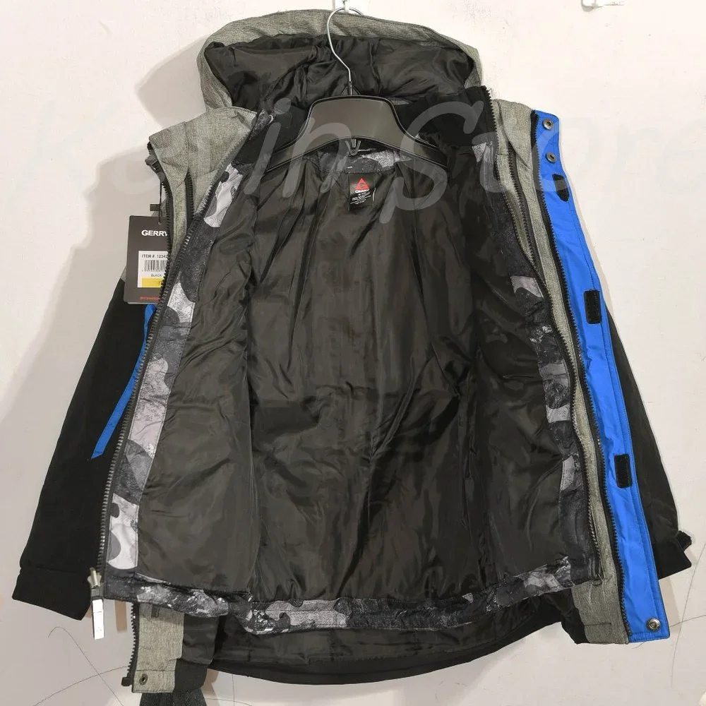 BLACK NWT 3-in-1‎ Gerry Youth Systems Jacket